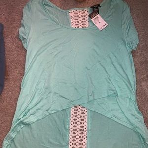 ❤️ NWT Rue21 Asymmetrical Top- mint green